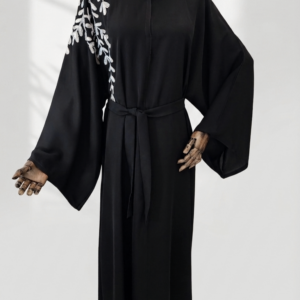 Elegant Leaf Abaya