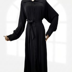 The Essential-Pleated Abaya