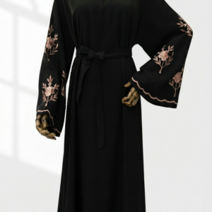 Elegant Floral Abaya