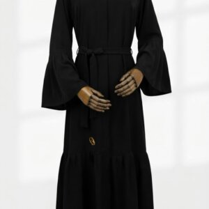 Bell Sleeve Abaya Dress